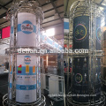 30x30 feet island exhibition booth design, portable truss exhibition booth display